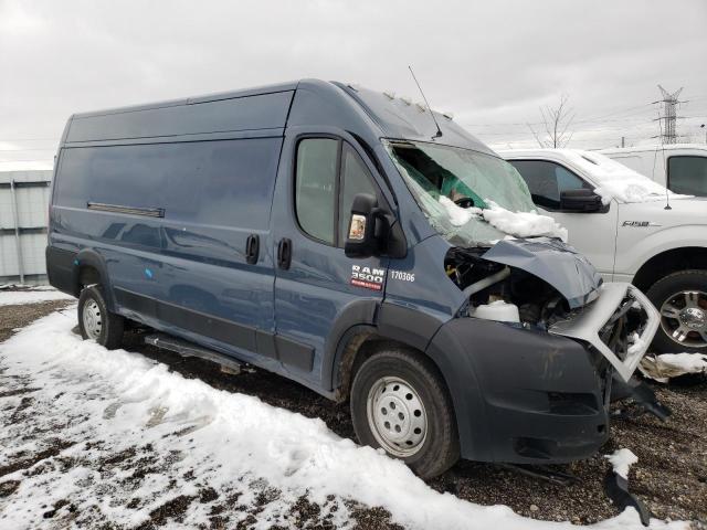 3C6URVJG0KE551661 - 2019 RAM PROMASTER 3500 HIGH ლურჯი ფოტო 4