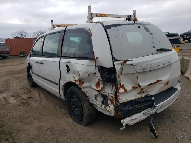 2C4RDGBG9FR580829 - 2015 DODGE GRAND CARA SE WHITE photo 2