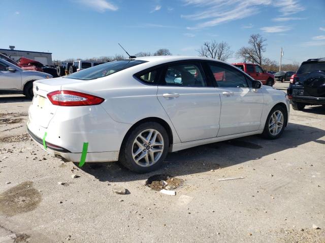 3FA6P0H77ER221678 - 2014 FORD FUSION SE WHITE photo 3