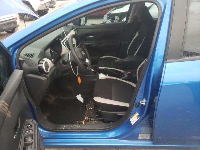 3N1CN8EVXML837237 - 2021 NISSAN VERSA SV BLUE photo 7