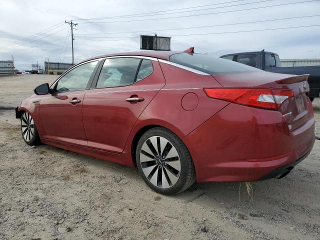 5XXGR4A60DG113269 - 2013 KIA OPTIMA SX MAROON photo 2