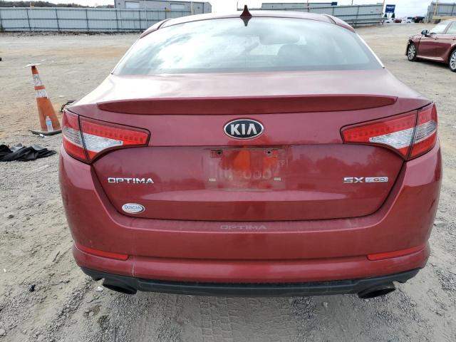 5XXGR4A60DG113269 - 2013 KIA OPTIMA SX MAROON photo 6