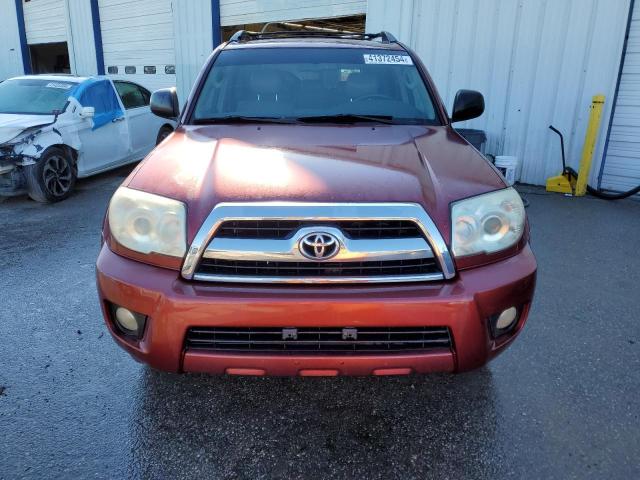 JTEZU14R078075525 - 2007 TOYOTA 4RUNNER SR5 BURGUNDY photo 5