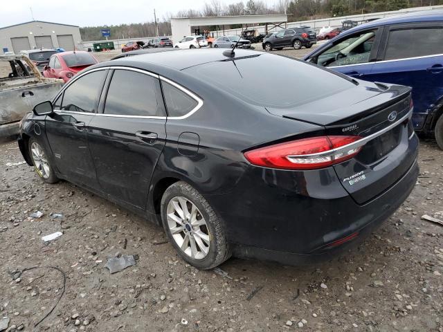 3FA6P0SU6HR376905 - 2017 FORD FUSION TITANIUM PHEV BLACK photo 2