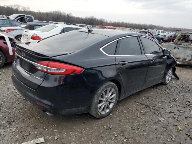 3FA6P0SU6HR376905 - 2017 FORD FUSION TITANIUM PHEV BLACK photo 3