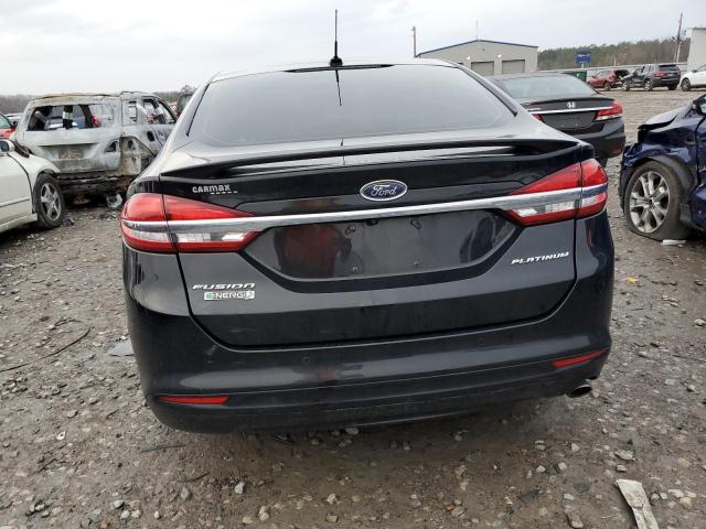 3FA6P0SU6HR376905 - 2017 FORD FUSION TITANIUM PHEV BLACK photo 6