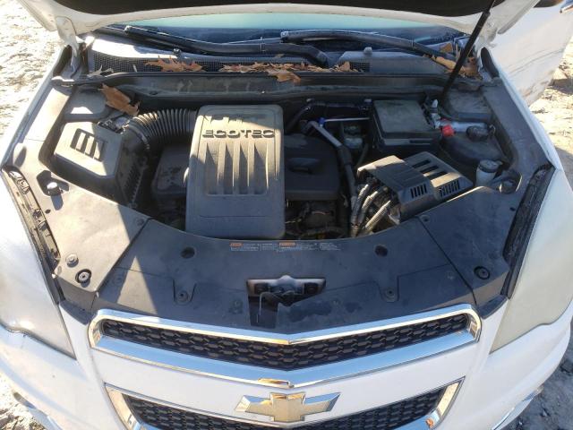 2CNALPEC2B6442808 - 2011 CHEVROLET EQUINOX LT WHITE photo 12