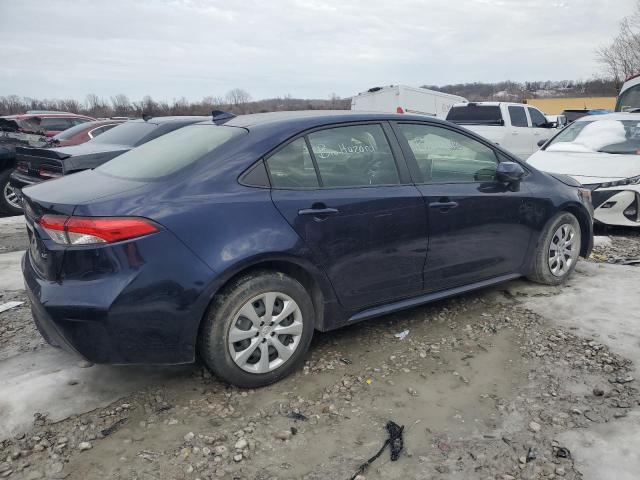 JTDEPMAE4MJ149787 - 2021 TOYOTA COROLLA LE BLUE photo 3