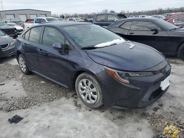 JTDEPMAE4MJ149787 - 2021 TOYOTA COROLLA LE BLUE photo 4