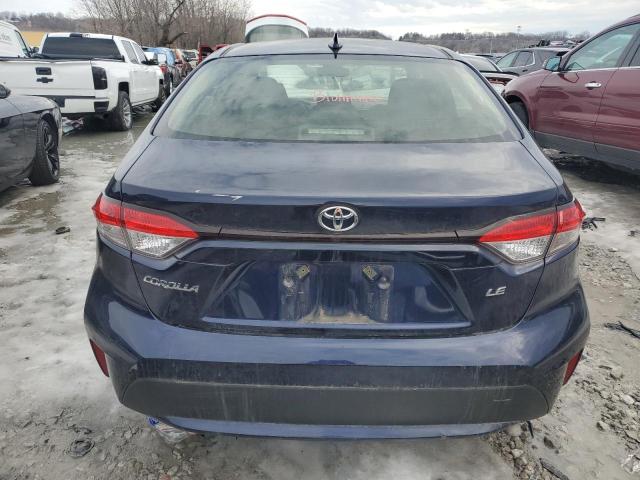 JTDEPMAE4MJ149787 - 2021 TOYOTA COROLLA LE BLUE photo 6