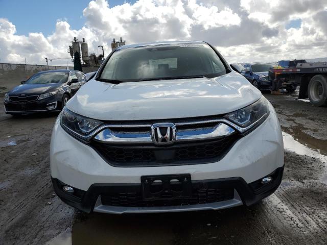 7FARW1H86KE032806 - 2019 HONDA CR-V EXL WHITE photo 5