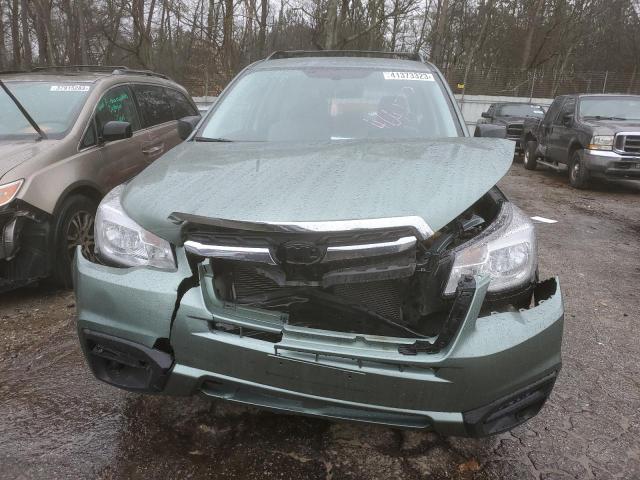 JF2SJABC2HH464179 - 2017 SUBARU FORESTER 2.5I GREEN photo 5