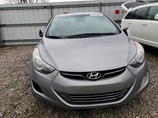 KMHDH4AE5CU311542 - 2012 HYUNDAI ELANTRA GLS GRAY photo 5