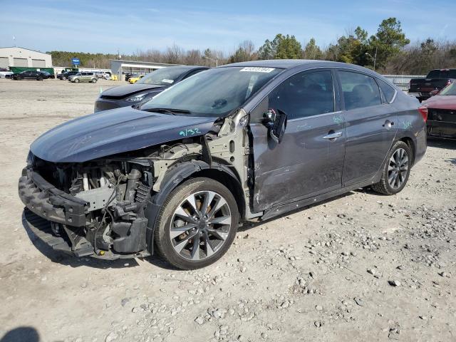 3N1AB7AP0KY415298 - 2019 NISSAN SENTRA S GRAY photo 1