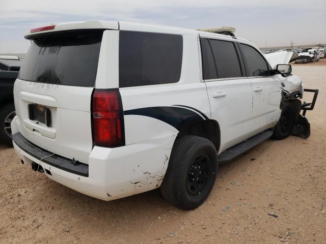 1GNLCDEC8KR350397 - 2019 CHEVROLET TAHOE POLICE WHITE photo 3