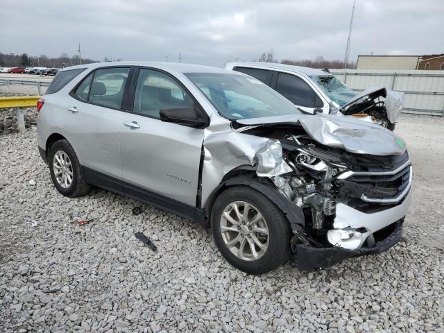 3GNAXHEV6JL122294 - 2018 CHEVROLET EQUINOX LS SILVER photo 4