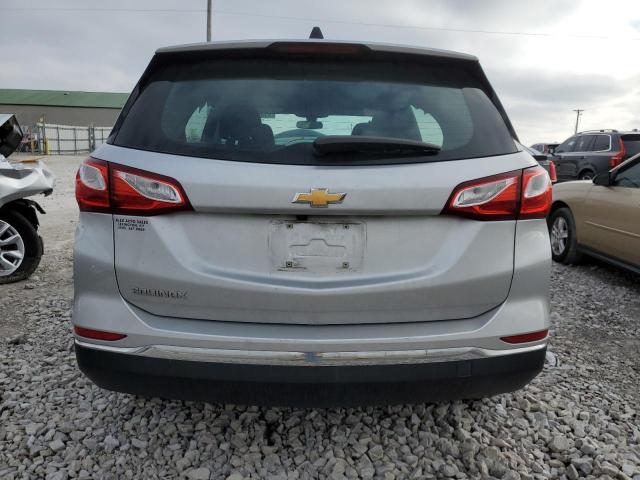 3GNAXHEV6JL122294 - 2018 CHEVROLET EQUINOX LS SILVER photo 6