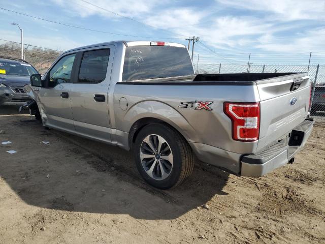 1FTEW1CP7LFB76256 - 2020 FORD F150 SUPERCREW GRAY photo 2