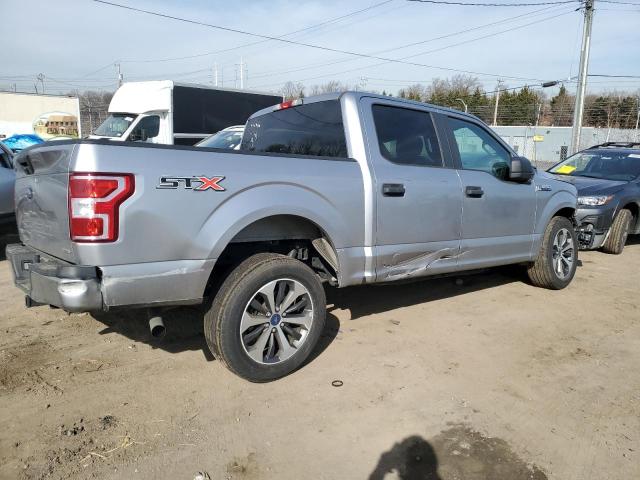 1FTEW1CP7LFB76256 - 2020 FORD F150 SUPERCREW GRAY photo 3