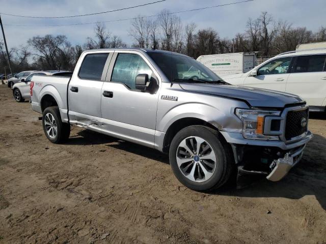 1FTEW1CP7LFB76256 - 2020 FORD F150 SUPERCREW GRAY photo 4