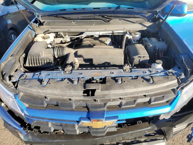 1GCGSBEA1M1130195 - 2021 CHEVROLET COLORADO BLUE photo 11