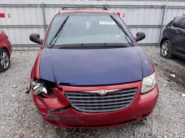 1C4GJ45313B170253 - 2003 CHRYSLER VOYAGER LX RED photo 5