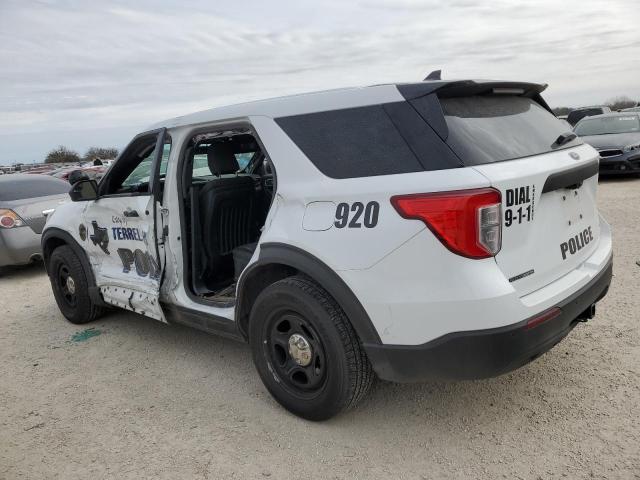 1FM5K8AB1LGC94742 - 2020 FORD EXPLORER POLICE INTERCEPTOR WHITE photo 2