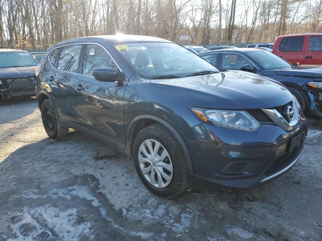 KNMAT2MT0GP692676 - 2016 NISSAN ROGUE S BLUE photo 4