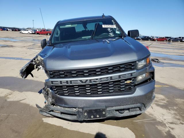 3GCPWBEK7MG291522 - 2021 CHEVROLET SILVERADO C1500 CUSTOM GRAY photo 5