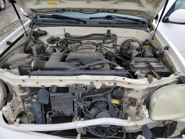 5TDZT38A91S056238 - 2001 TOYOTA SEQUOIA LIMITED WHITE photo 12