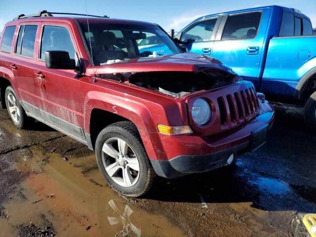 1C4NJRAB9ED607988 - 2014 JEEP PATRIOT RED photo 4