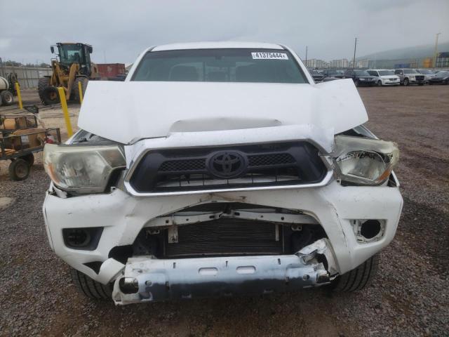 5TFJX4GN3EX034604 - 2014 TOYOTA TACOMA DOUBLE CAB WHITE photo 5