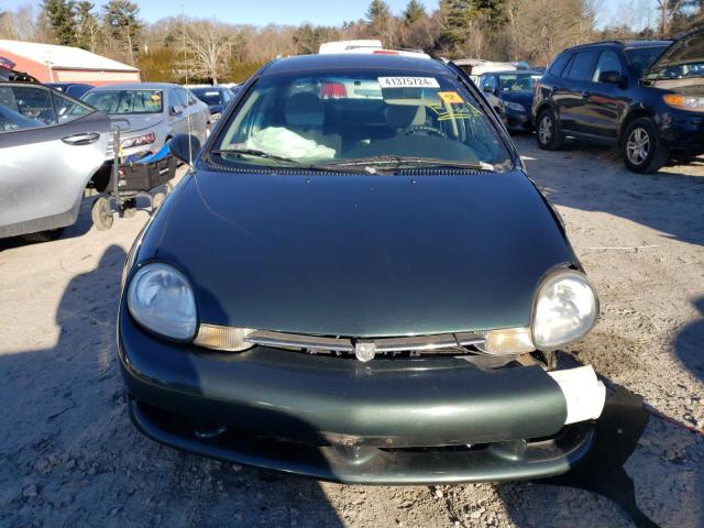 1B3ES46C11D235964 - 2001 DODGE NEON SE GREEN photo 5