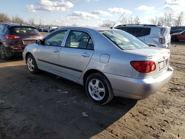 2T1BR32E48C913936 - 2008 TOYOTA COROLLA CE SILVER photo 2