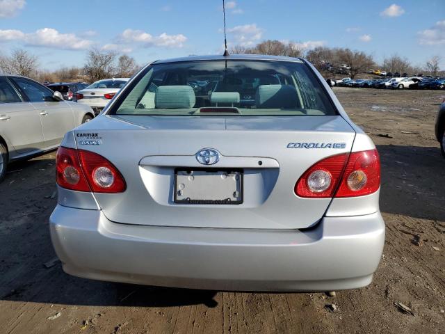 2T1BR32E48C913936 - 2008 TOYOTA COROLLA CE SILVER photo 6