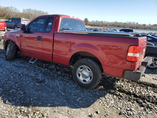 1FTRF12268KC55021 - 2008 FORD F150 RED photo 2