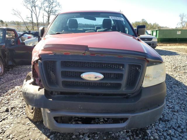 1FTRF12268KC55021 - 2008 FORD F150 RED photo 5