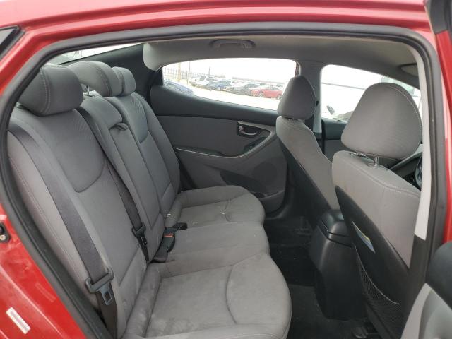 KMHDH4AE7EU112527 - 2014 HYUNDAI ELANTRA SE RED photo 10