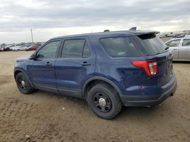 1FM5K8AR2KGA31557 - 2019 FORD EXPLORER POLICE INTERCEPTOR Mavi foto 2