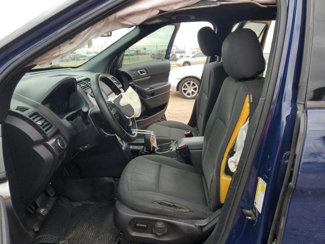 1FM5K8AR2KGA31557 - 2019 FORD EXPLORER POLICE INTERCEPTOR Mavi foto 7