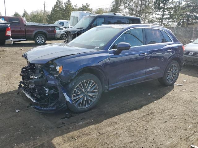 WA1AUCF37M1106015 - 2021 AUDI Q3 PREMIUM 40 BLUE photo 1