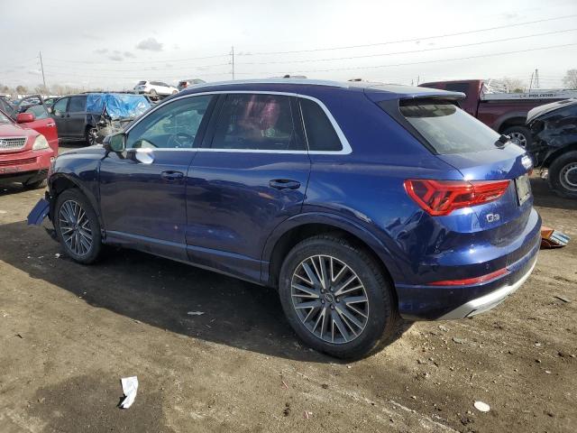 WA1AUCF37M1106015 - 2021 AUDI Q3 PREMIUM 40 BLUE photo 2