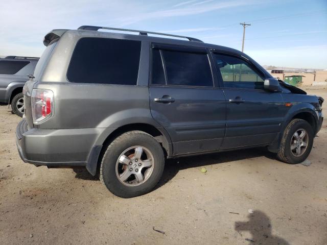 5FNYF28538B007471 - 2008 HONDA PILOT EXL GRAY photo 3