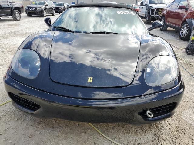 ZFFYT53A510122965 - 2001 FERRARI 360 SPIDER BLACK photo 5