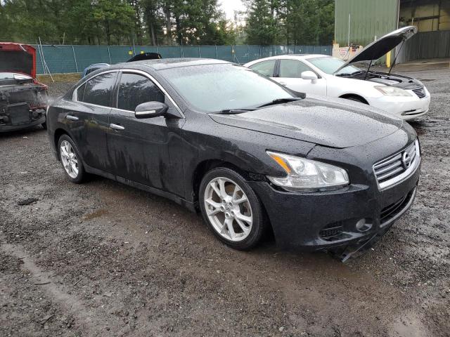 1N4AA5APXEC475337 - 2014 NISSAN MAXIMA S BLACK photo 4