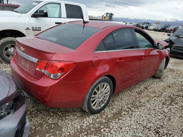 1G1PJ5SB3E7154832 - 2014 CHEVROLET CRUZE ECO RED photo 3