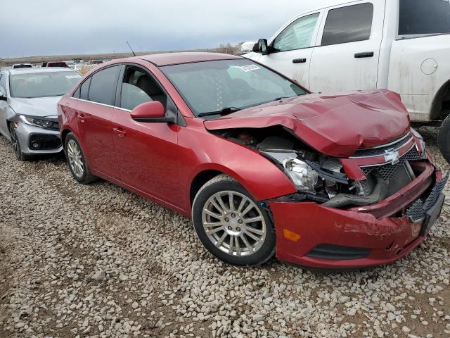 1G1PJ5SB3E7154832 - 2014 CHEVROLET CRUZE ECO RED photo 4