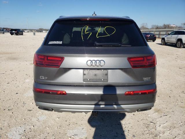 WA1VAAF79JD045679 - 2018 AUDI Q7 PRESTIGE ნაცრისფერი ფოტო 6