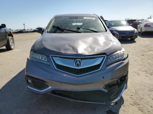 5J8TB4H71HL032502 - 2017 ACURA RDX ADVANCE GRAY photo 5