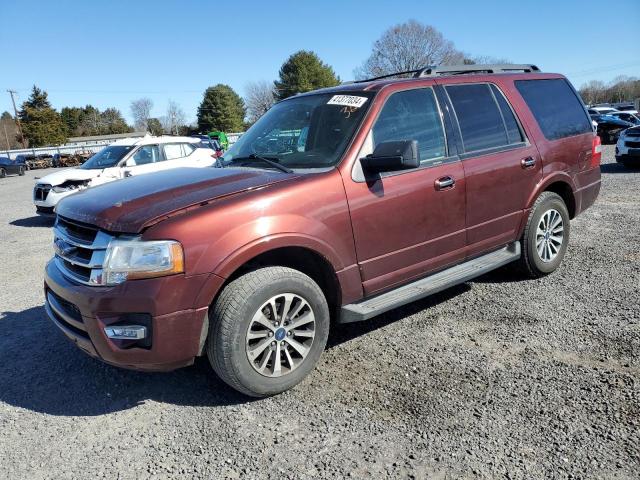 1FMJU1HT6FEF30607 - 2015 FORD EXPEDITION XLT RED photo 1